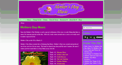 Desktop Screenshot of mothersdaymusic.net